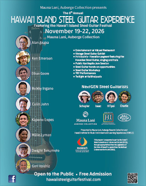 Hawai&lsquo;i Steel Guitar Experience Poster